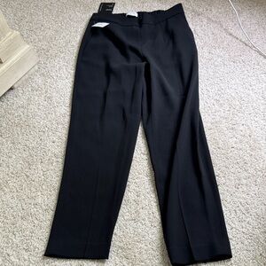 Babaton Black Elastic-Back Dress Pants
